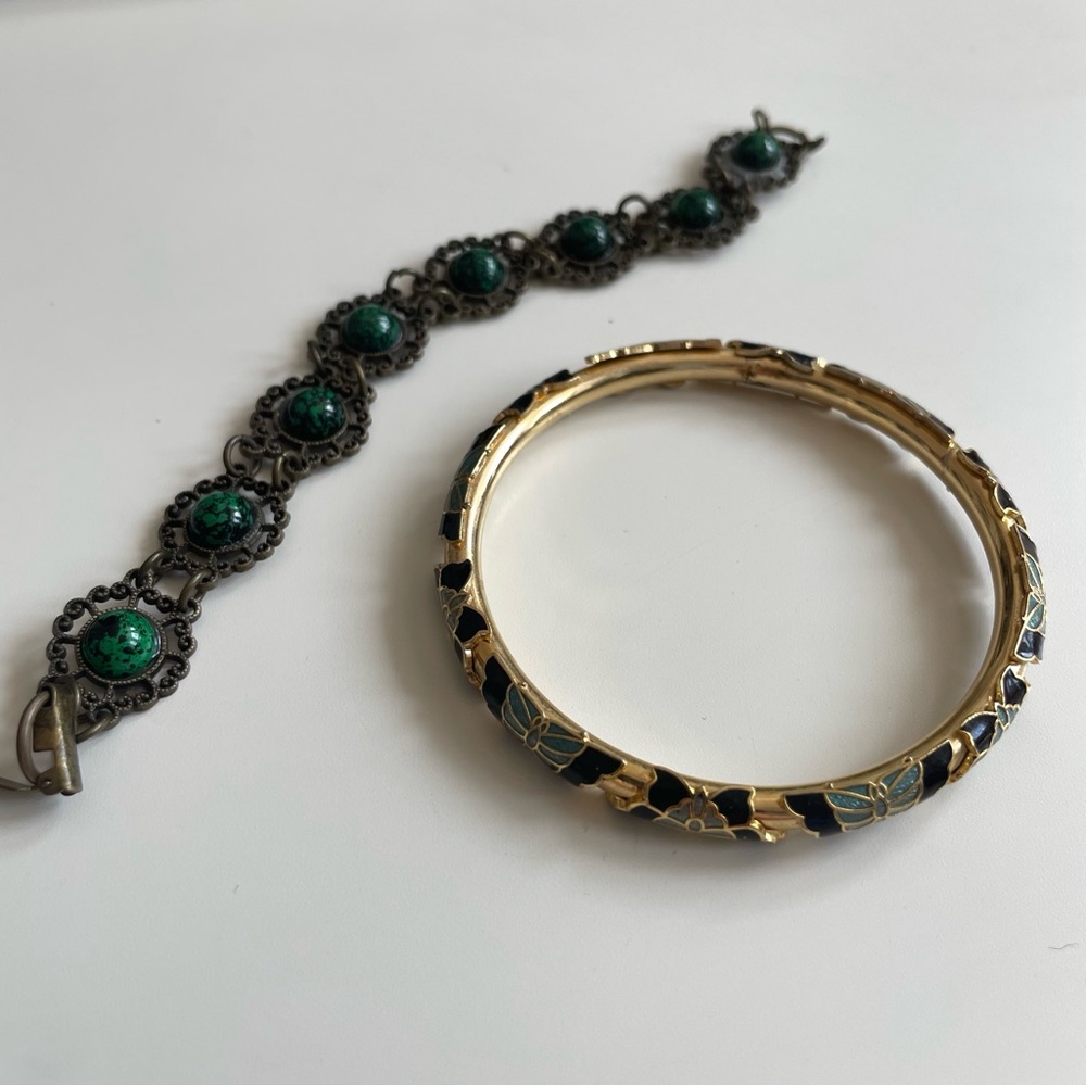 Vintage bracelet set of 2